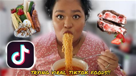 TRYING VIRAL TIKTOK FOOD RECIPES 2023 | viral tiktok food taste test ...