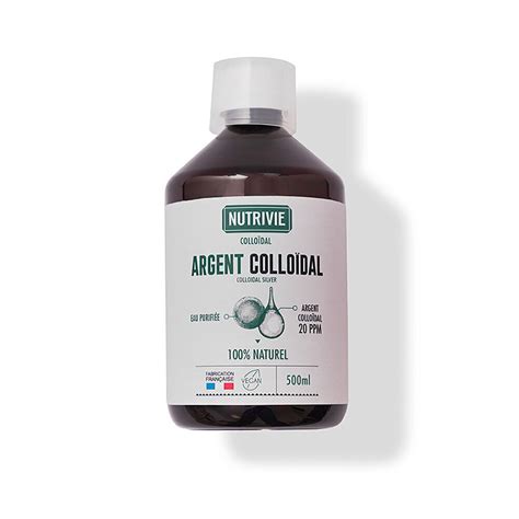 Argent colloïdal 20ppm 500ml | Greenweez