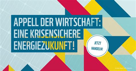 Appell der Wirtschaft 2022: Für eine krisensichere Energie-Zukunft |WWF ...