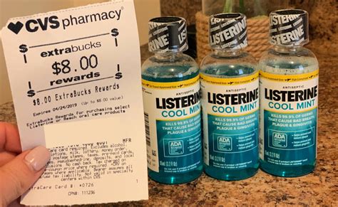 Up to 3 FREE Listerine Mouthwashes + Money Maker at CVS! | Living Rich ...
