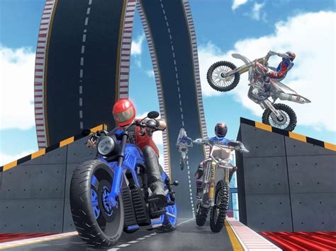 Impossible Bike Stunt - Mega Ramp Bike Racing Game APK for Android ...