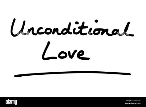 Unconditional love concept Cut Out Stock Images & Pictures - Alamy