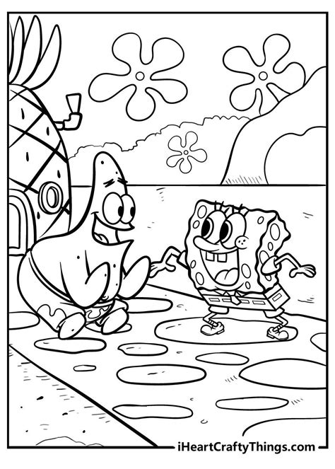 Spongebob coloring pages for kids – Artofit