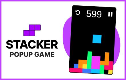 Stacker - Falling Blocks! Arcade Game Extension