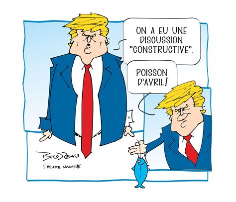 Caricature, 1er avril 2025