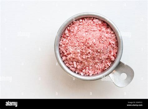 Crushed Peppermint Candy in a Bowl Stock Photo - Alamy
