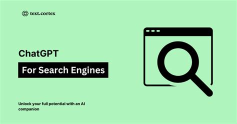 ChatGPT For Search Engines