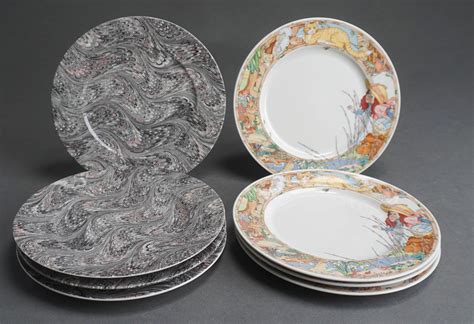 Lot - Sets of Four Villeroy & Boch 'Medici No. 3' and Villeroy & Boch ...