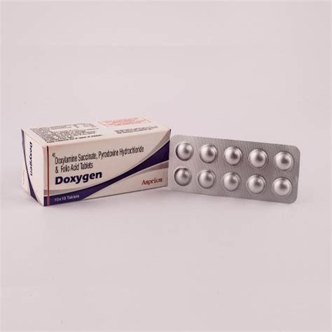 DOXYGEN Tablets Asprius Lifescience