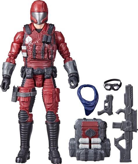 Boneco G.I. JOE Classified Series - Figura 15 cm e acessórios - Crimson ...
