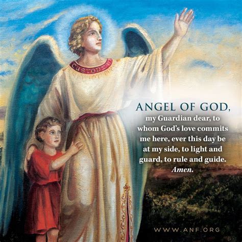 The Holy Guardian Angels (Feast: October 2) | Angel prayers, Angel ...