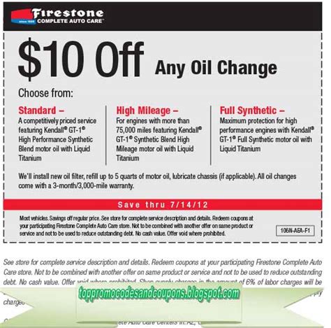 Free Promo Codes and Coupons 2023: Firestone Coupons