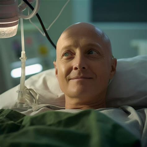 Homme à angle élevé avec un cancer | Photo Gratuite