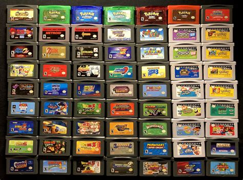 My current GBA game collection 😁Any titles that you see missing please ...