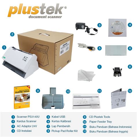 Scanner Plustek SmartOffice PS3140U - JualScanner.com
