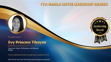 I’m truly honored. | Evy Princess Tibayan