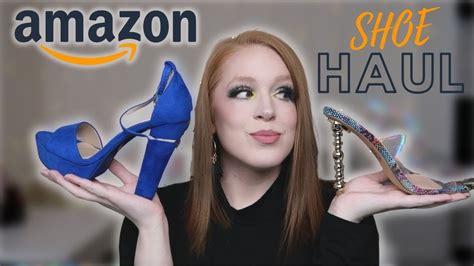 Amazon Shoe Haul + Try On! - YouTube