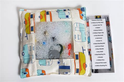 SENSORY TACTILE Treasure Chest Bag - Autism Dementia Asperger's Special ...