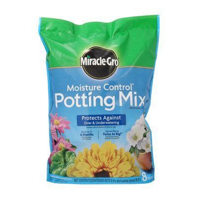 Miracle Grow Potting Soil Moisture Control - Garden Plant