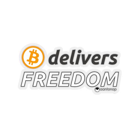 BTC Freedom Sticker – aantonop