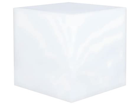 Cube lumineux tabouret sans fil LED multicolore dimmable CARRY 40cm ...