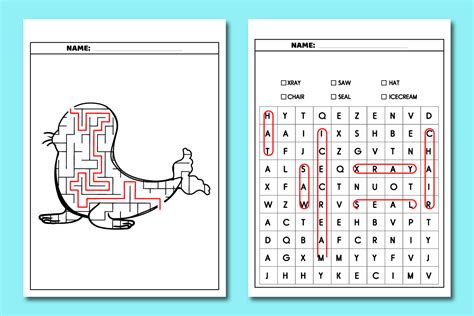Summer Word Search | Mazes Puzzle Book & Solutions vehicle, seal ...