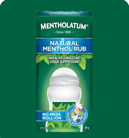 Mentholatum® Natural Menthol Rub