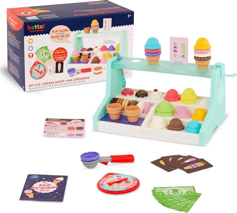 Battat Education – Ice Cream Toys for Kids – Play Ice Cream Set – Ice ...