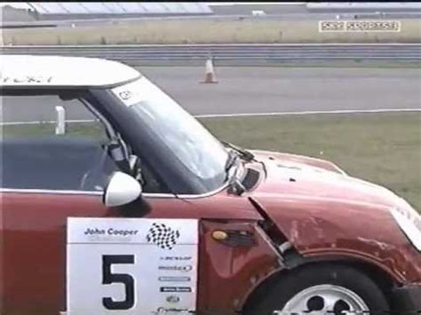 MINI Cooper Crashes Racing - John Cooper Challenge 2003 - YouTube