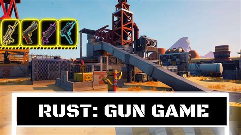 Rust (Gun Game) Call of Duty - Fortnite Creative Map Code - Dropnite
