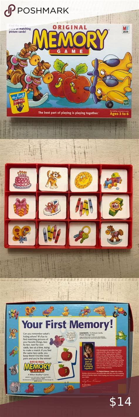 Original Memory Game Cards
