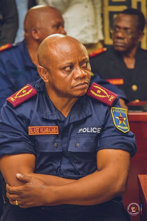 Kinshasa : Blaise Kilimbalimba, nouveau commissaire de la police ...