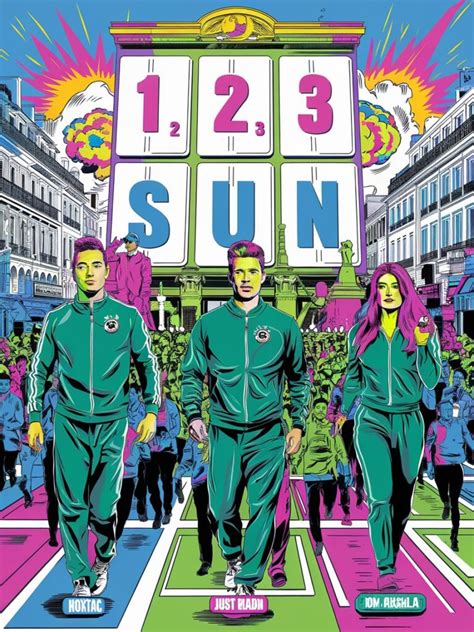 Un 1, 2, 3 Soleil Géant sur les Champs-Élysées Pour le Lancement de ...