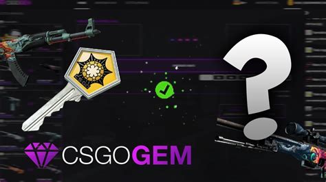 KEY TO WHAT! CSGOGEM.COM - YouTube