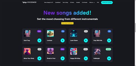 Voicemod AI Text To Song Generator - Create and Share Custom AI Songs ...