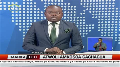 Francis Atwoli amsuta naibu rais Rigathi Gachagua dhidi ya kuchochea ...