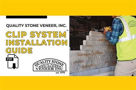Interior Stone Wall Clip System Resources - Quality Stone Veneer