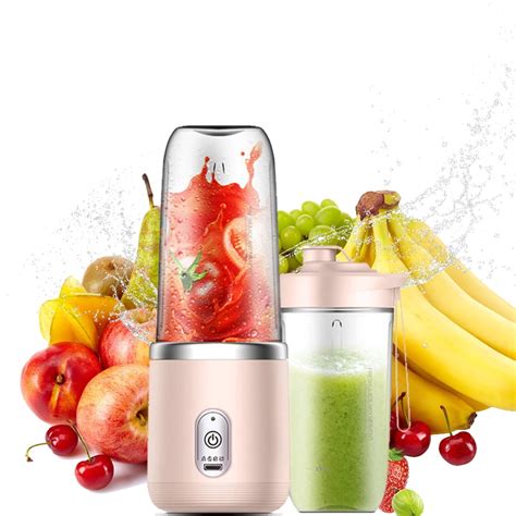 Electric Juice Maker,Portable Blender, Mini Bottle Travel Electric ...