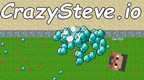 Майнкрафт ио 80 LvL CrazySteve.io \ Дикий Стив ио - minecraft.io - YouTube