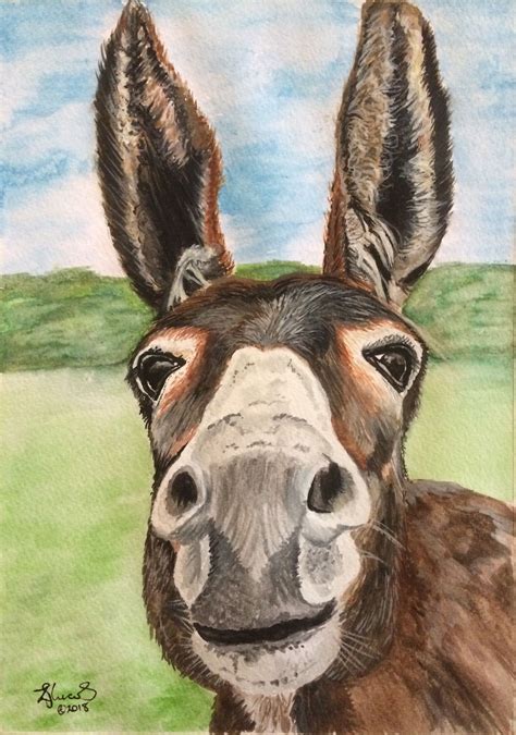 Donkey Kid Art at Skye Potts blog
