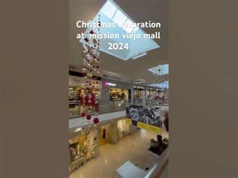 Christmas decoration at Mission Viejo mall 2024 - YouTube