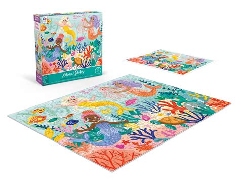 Mini Mermaids - 200 Piece Jigsaw Puzzle by Ceaco | Puzzle Warehouse