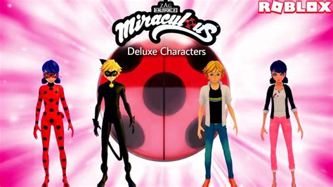 New Deluxe Style Ladybug & Cat Noir on Miraculous RP Roblox