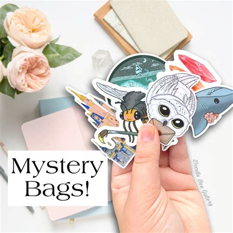 Mystery Sticker Bags - Etsy