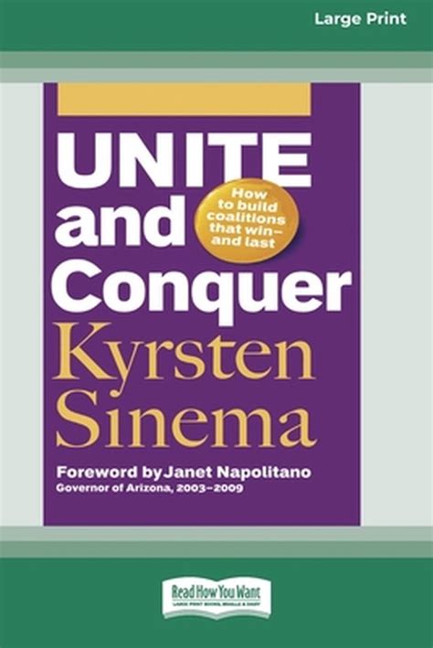 Unite and Conquer, Kyrsten Sinema | 9780369370525 | Boeken | bol