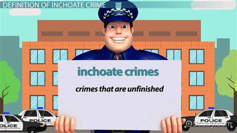 Inchoate Crimes Definition Types & Examples