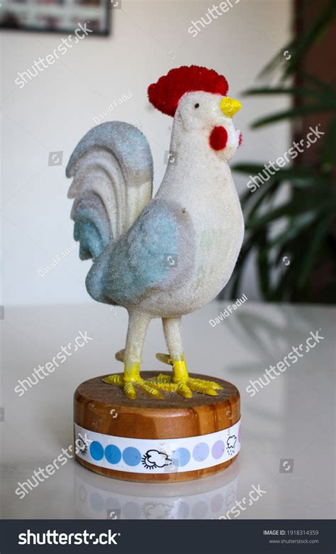 Traditional Portuguese Weather Rooster Changes Color Stock Photo ...