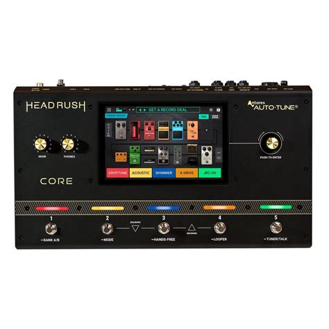 HeadRush CORE Guitar and Vocal Effects Processor at Gear4music