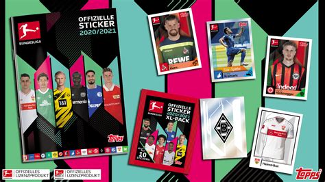 Topps präsentiert die offiziellen Sticker 2020/21