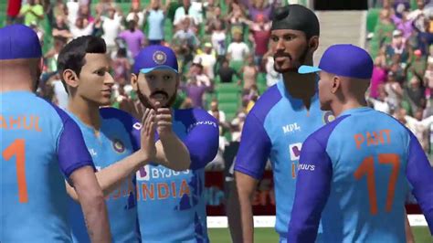 India vs Pakistan Five5 World Cup 2022 | Cricket22 PS5 Gameplay - YouTube